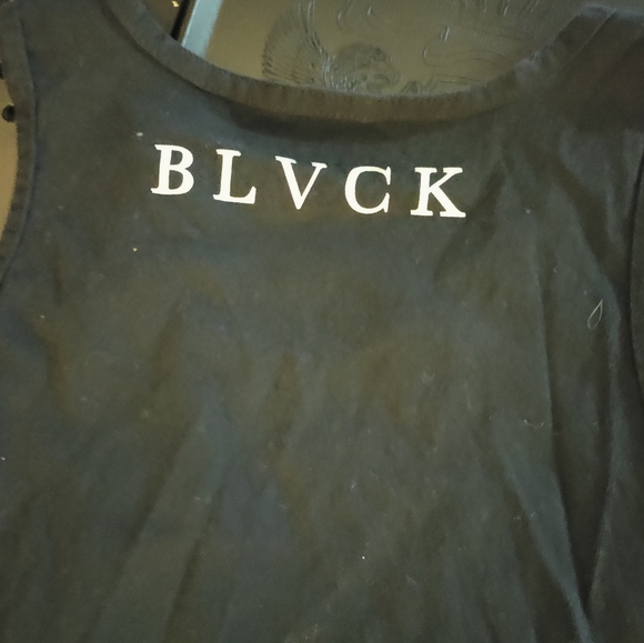 S NWOT BLVCK SCVLE BLACK SCALE KNIGHT TANK - Picture 2 of 4